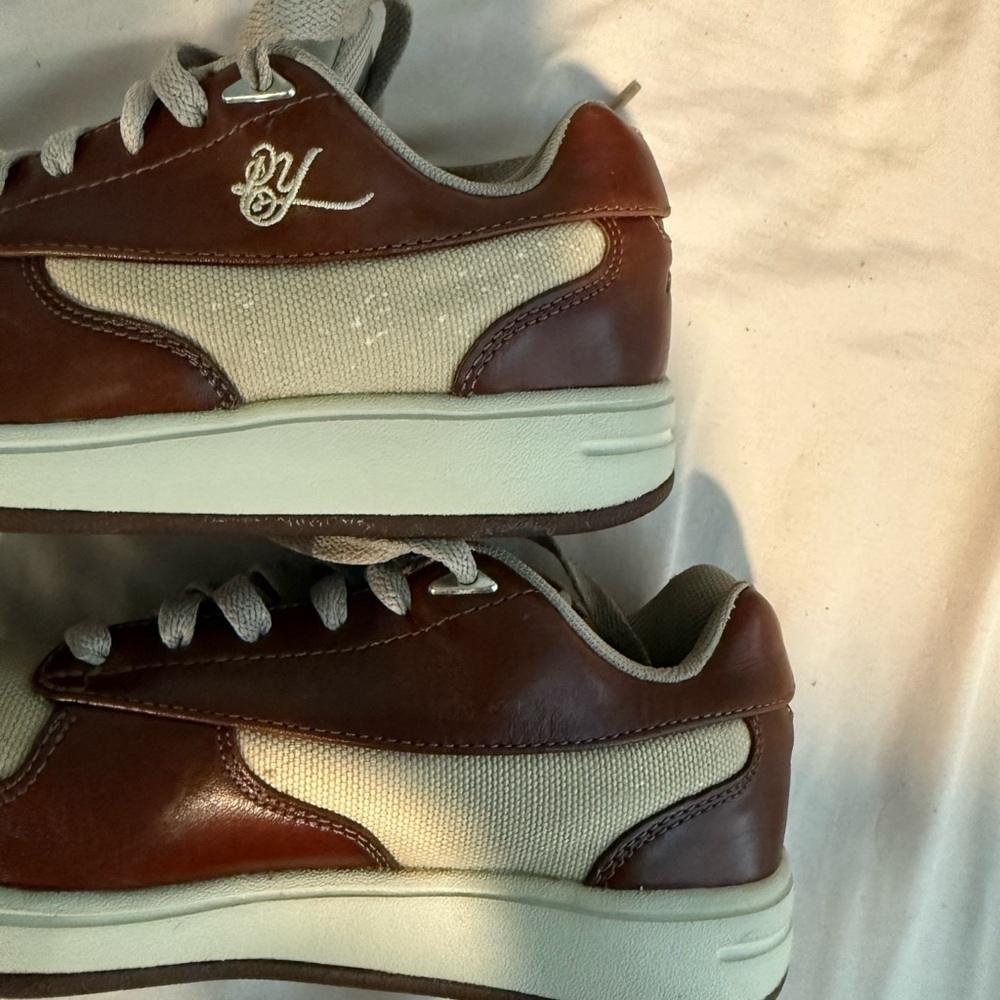 Size 9.5 - Reebok Daddy Yankee Beige/White/Brown - Picture 11 of 12